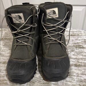 The North Face Olive and Black Outdoor Boots
